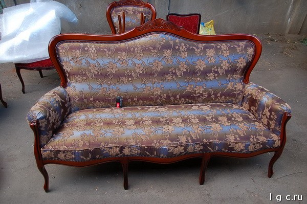 Домодедовская - обшивка, кресел, диванов, материал рококо