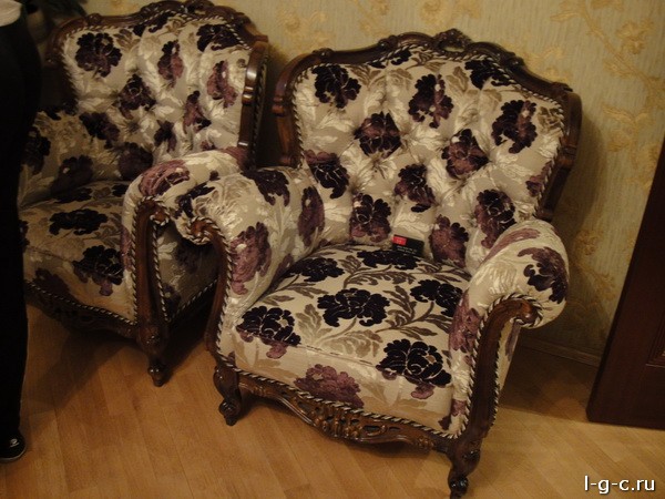 Тропарёвская улица - обтяжка, стульев, мягкой мебели, материал шенилл