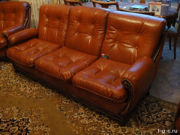 Красносельский 1-й переулок - пошив чехлов для диванов, стульев, материал натуральная кожа