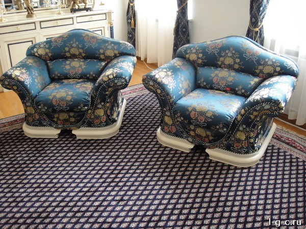 Фрунзенская - обшивка диванов, стульев, материал флис