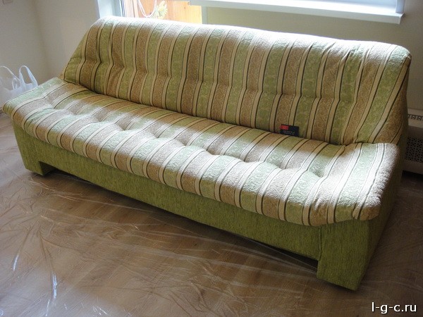 Монино - обтяжка диванов, стульев, материал репс-велюр