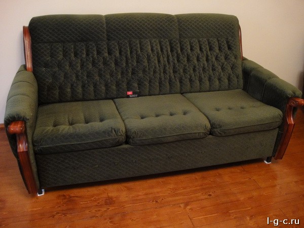 Братцевская улица - реставрация диванов, мягкой мебели, материал лен