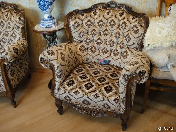 Гагарина площадь - реставрация мебели, мягкой мебели, материал кожзам