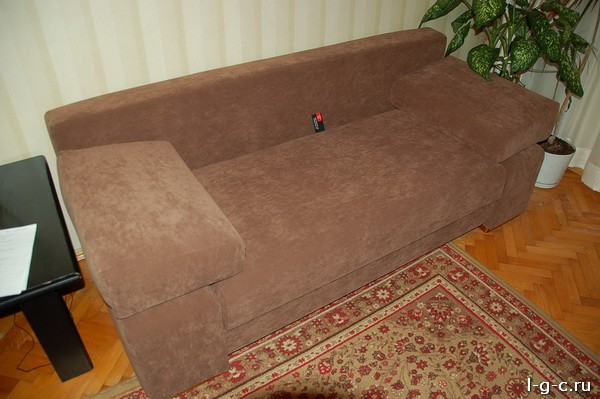 Полянка - перетяжка мягкой мебели, диванов, материал алькантара
