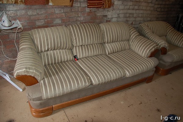 Строгино - перетяжка диванов, стульев, материал шенилл