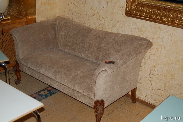 Щёлково - реставрация диванов, стульев, материал алькантара