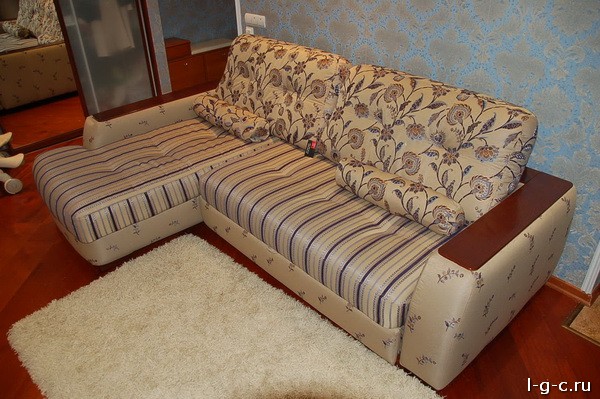 Ломоносовский проспект - перетяжка мебели, мягкой мебели, материал замша