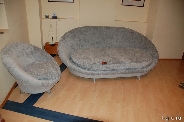 Новокузнецкая - обшивка стульев, диванов, материал замша