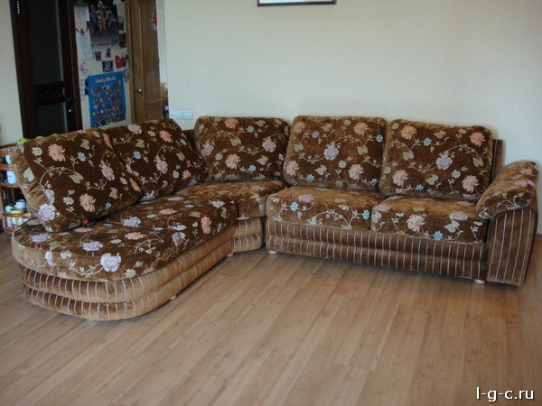 Вишняковские Дачи - перетяжка диванов, кресел, материал ягуар