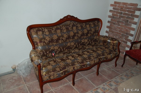 Красноказарменная улица - перетяжка мебели, диванов, материал шенилл