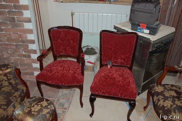 Ярославское шоссе - обшивка стульев, мебели, материал кожа
