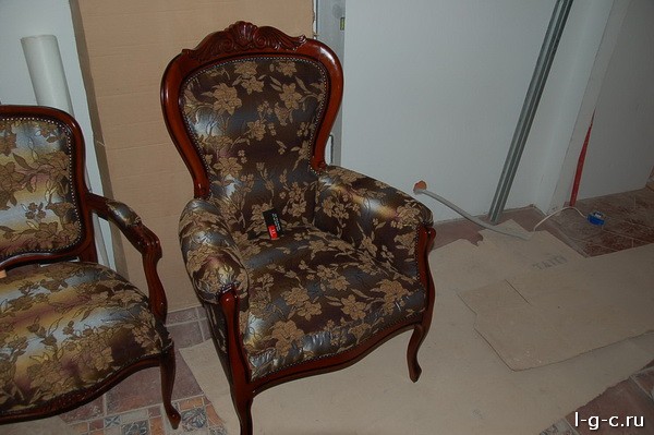 Старая Купавна - обшивка диванов, мягкой мебели, материал флок на флоке