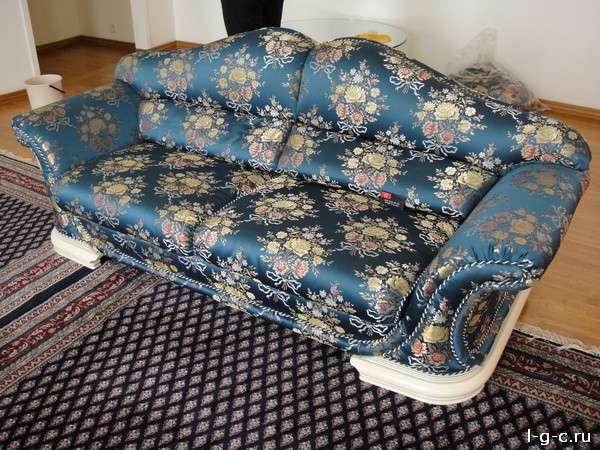 Голутвинский 1-й переулок - обшивка стульев, мебели, материал ягуар