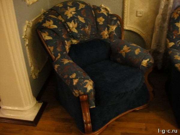 Борисовский проезд - обивка стульев, диванов, материал натуральная кожа