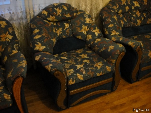 Жулебино - реставрация диванов, кресел, материал рококо