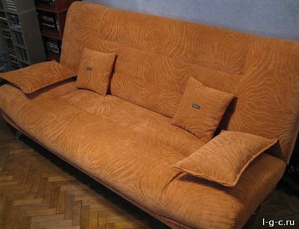 Коммунарка - перетяжка мягкой мебели, диванов, материал антивандальные ткани