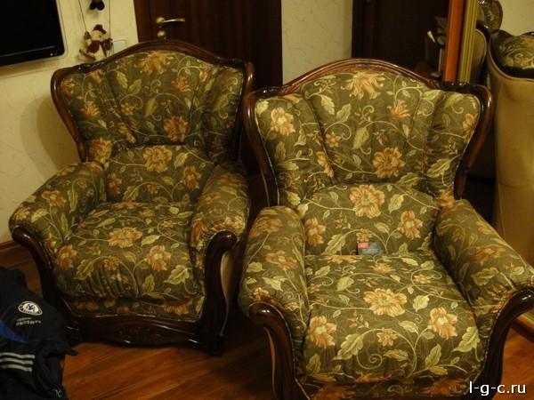 Берингов проезд - перетяжка стульев, диванов, материал флок