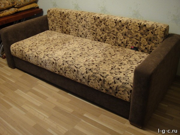 Борисовские Пруды улица - ремонт мягкой мебели, диванов, материал лен