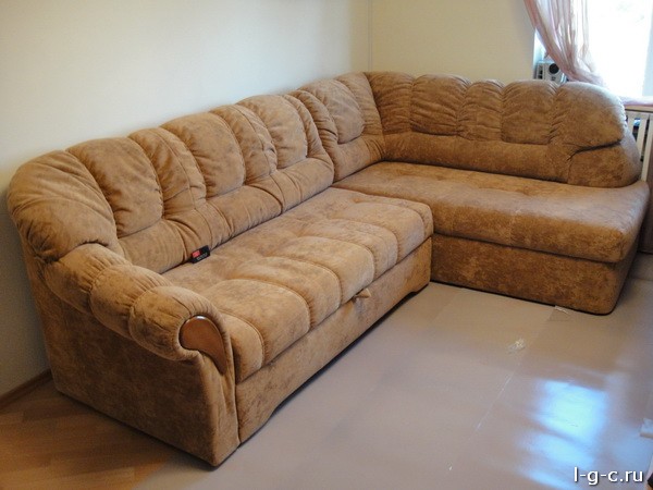 Апрелевка - перетяжка диванов, стульев, материал нубук