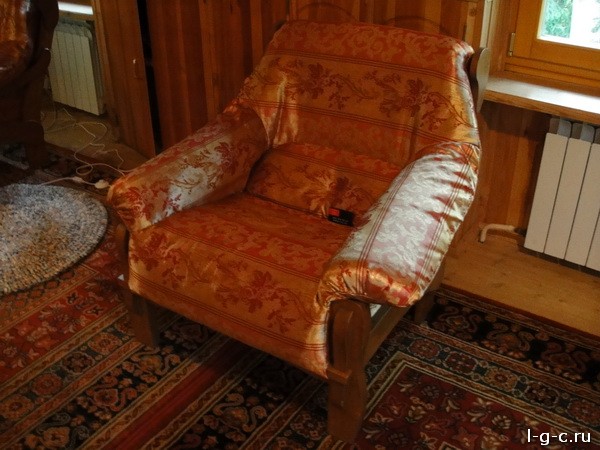 Милицейский - перетяжка мебели, стульев, материал лен