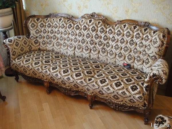 метро Технопарк - реставрация диванов, стульев, материал гобелен
