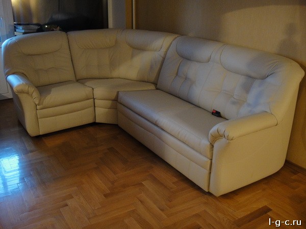 Борисоглебский переулок - ремонт мебели, мягкой мебели, материал натуральная кожа