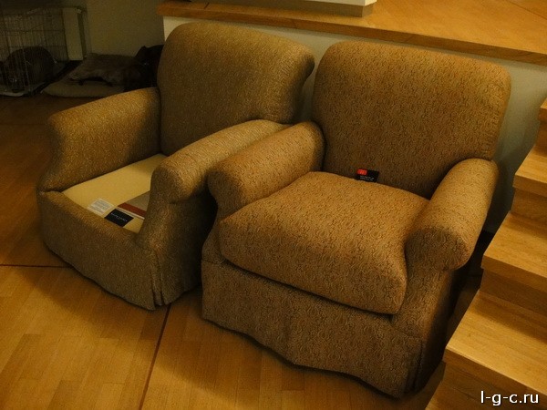 СЗАО - ремонт стульев, диванов, материал лен