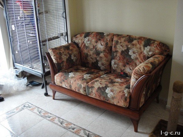 Багратионовский проезд - обшивка диванов, стульев, материал нубук