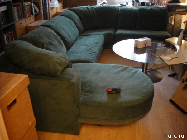 Измайловский проспект - обтяжка диванов, стульев, материал алькантара
