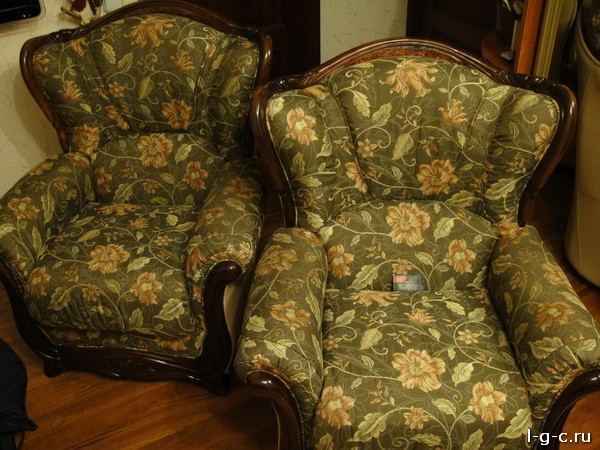 Лефортовская набережная - обтяжка, стульев, диванов, материал лен