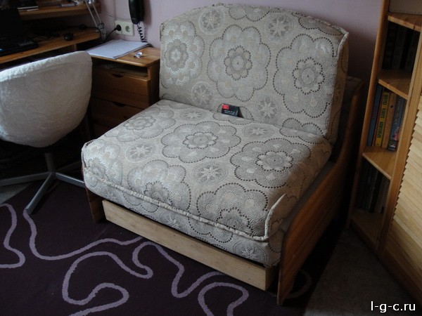 Серпуховская - реставрация диванов, мягкой мебели, материал лен