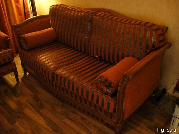 Большая Косинская улица - обивка диванов, мебели, материал лен