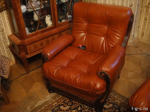 Абрикосовский переулок - реставрация стульев, диванов, материал натуральная кожа