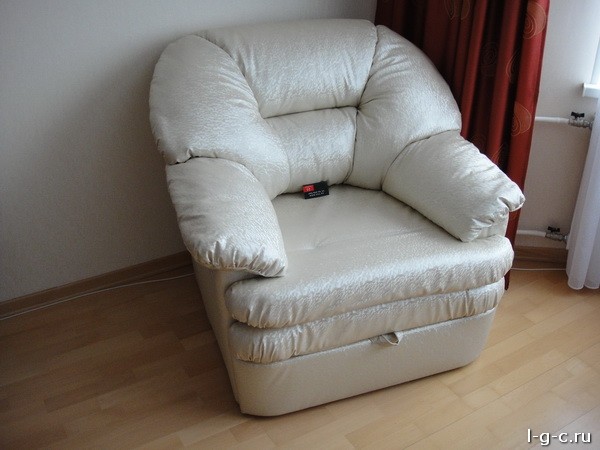 Главмосстроя - перетяжка стульев, диванов, материал лен